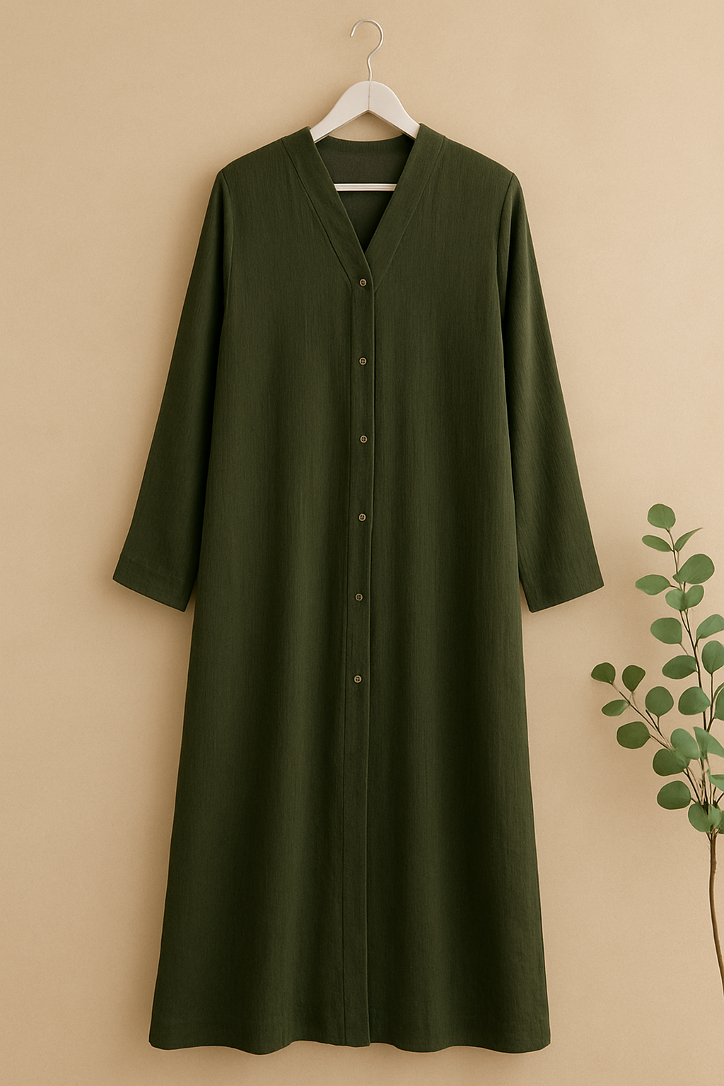 Open Sada Zoom Abaya – Regular Fit ZH-189