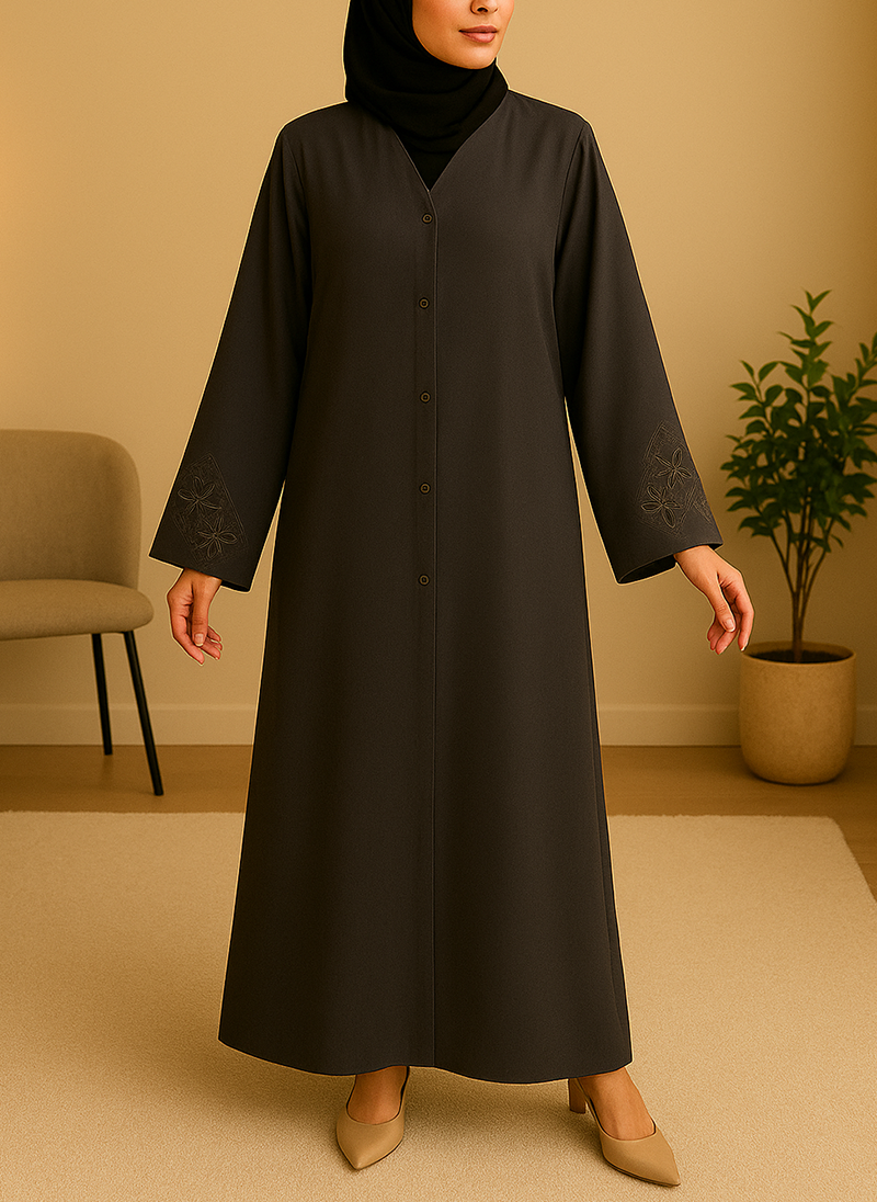 Maxi Phool Bazoo Abaya – Back Bunch CMID ARS-182