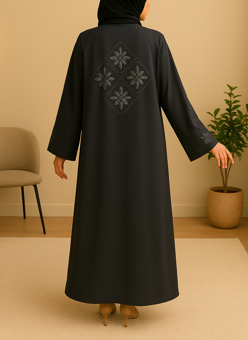 Maxi Phool Bazoo Abaya – Back Bunch CMID ARS-182