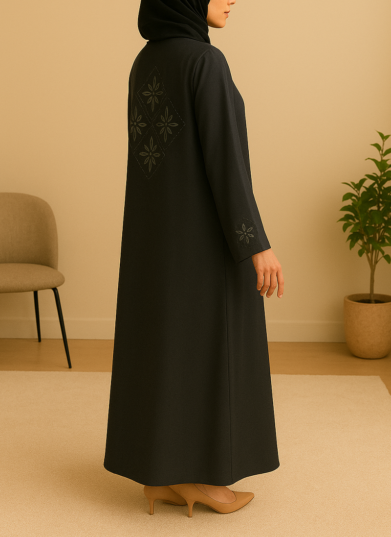 Maxi Phool Bazoo Abaya – Back Bunch CMID ARS-182