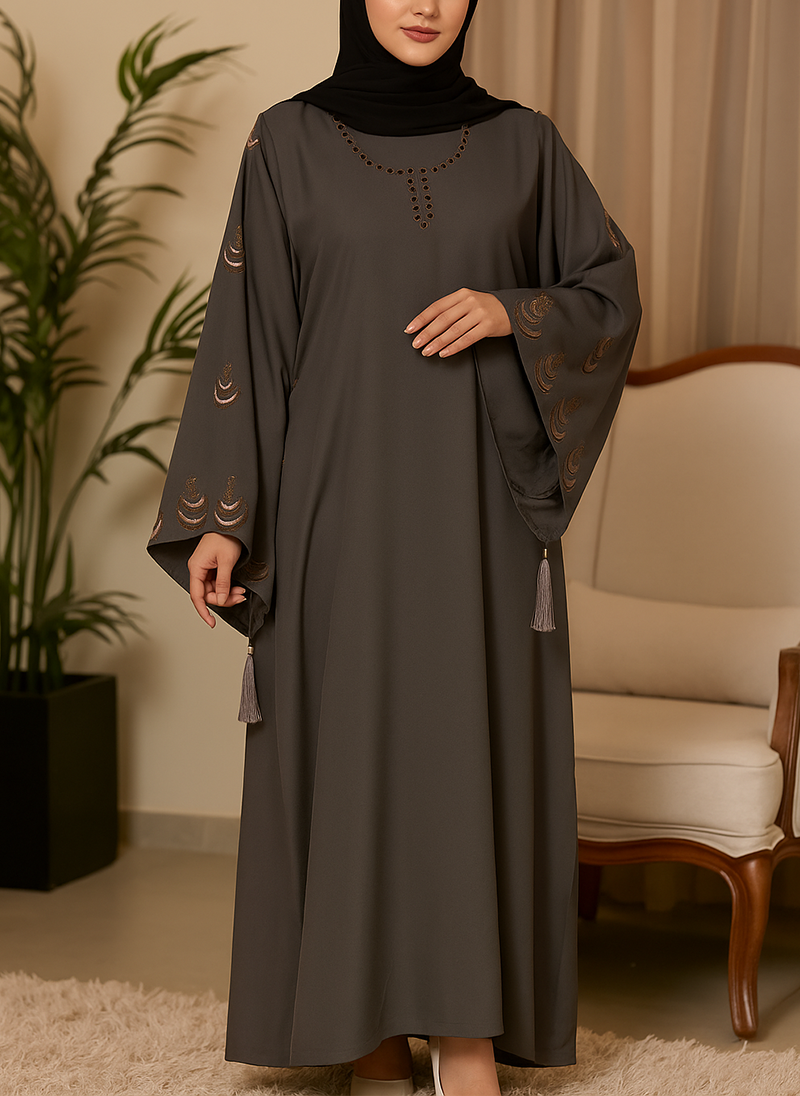 Mexi Chand Bazo Karhai Abaya – DMCC Regular Fit ARS-211