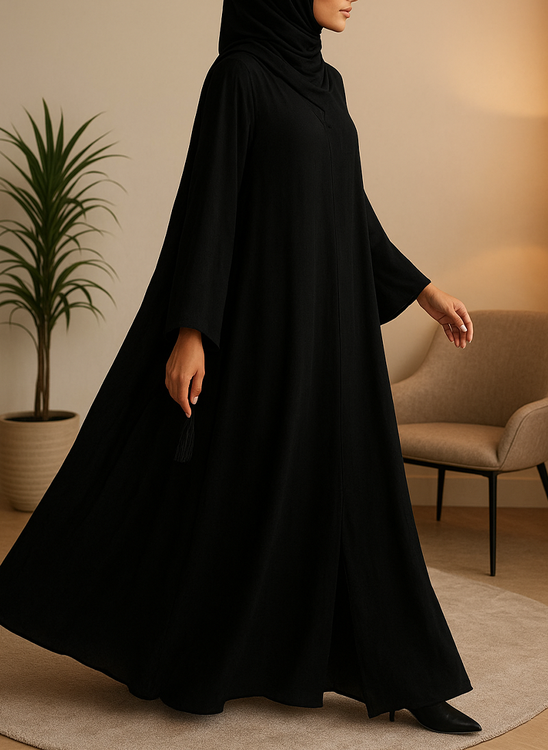 Open Tail Sada Abaya – Flaper Bazo Style ΖΗ-187