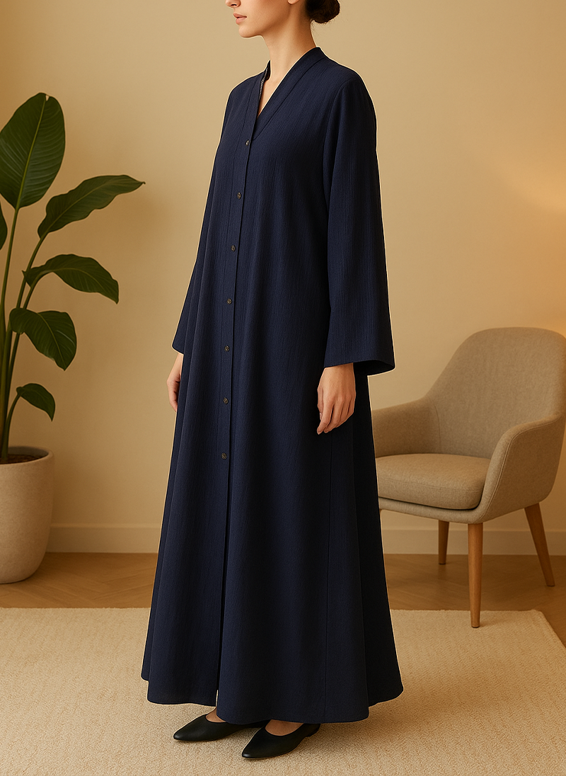 Open Sada Zoom Abaya – Regular Fit ZH-189