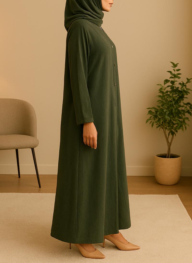 Open Sada Zoom Abaya – Regular Fit ZH-189