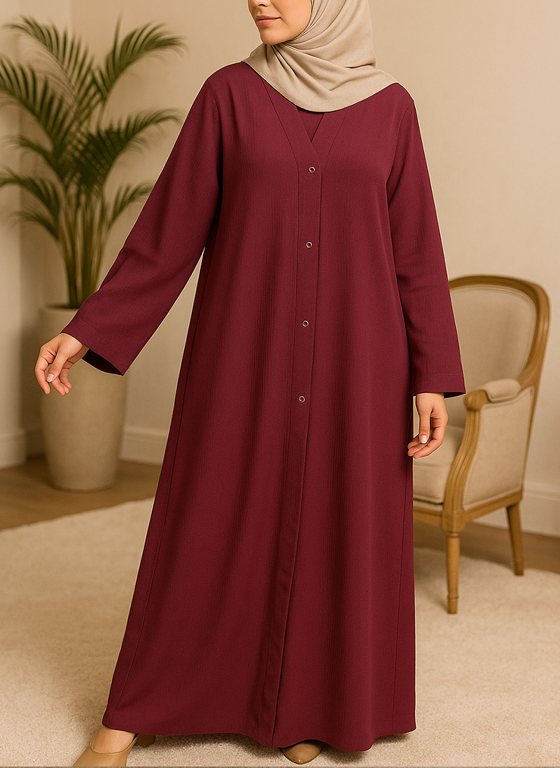 Open Sada Zoom Abaya – Regular Fit ZH-189