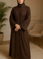 Open Shoulder Chari Karhai Abaya – Regular Fit ARS-137