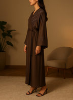 Open Shoulder Chari Karhai Abaya – Regular Fit ARS-137