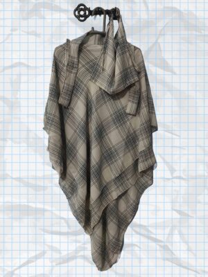 Three Layer Khimar with Niqab Ready to Wear – Print 6